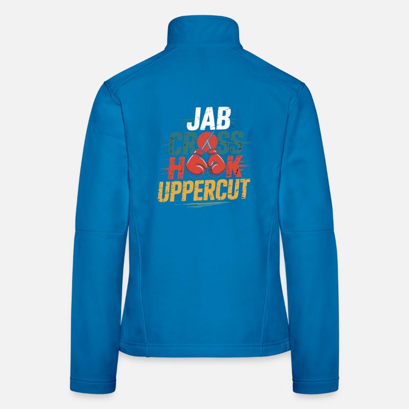 Combo de boxe Neon Typo Veste en tissu softshell Femme