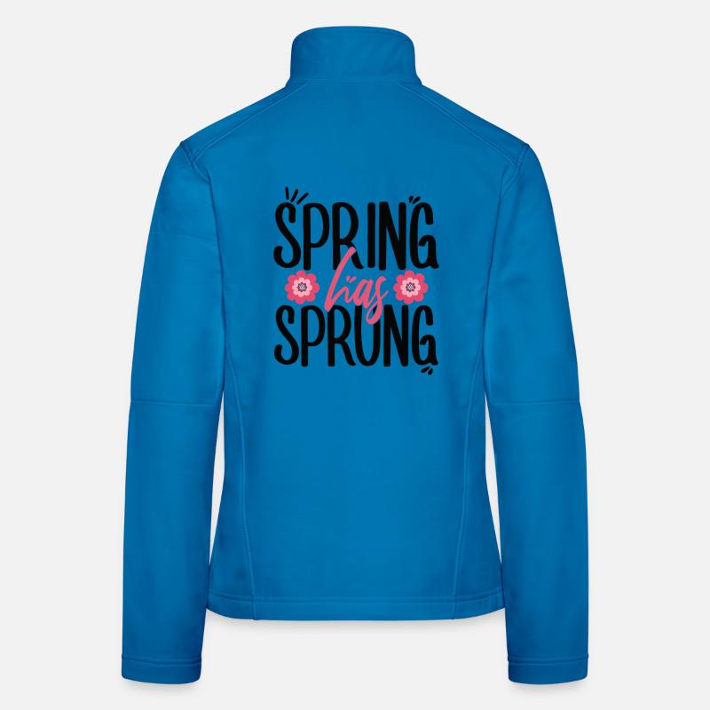 Spring Has Sprung Pagan Spring March Equinox Women's Softshell Jacket