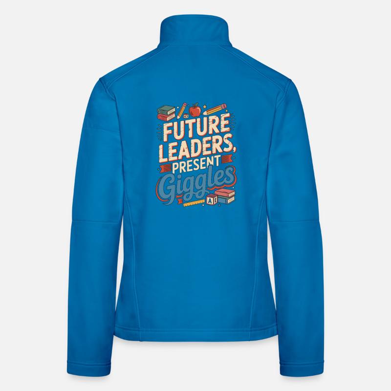 Elementary Teacher Future Leaders Teaching Career Women's Softshell Jacket