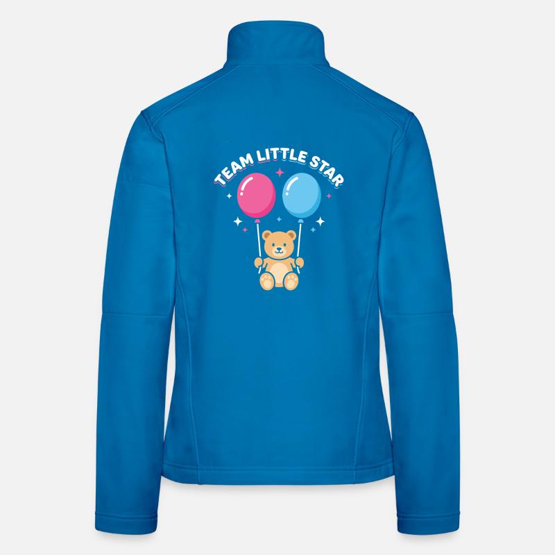 Team Boots Or Bows Western Reveal Design Frauen Softshelljacke