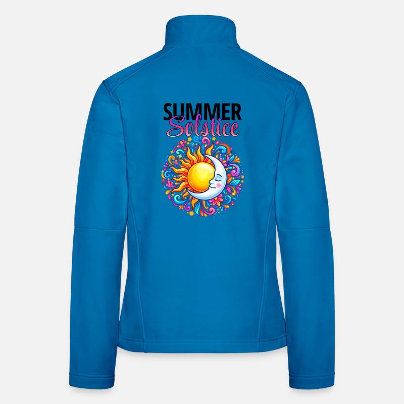 Litha Pagan Summer Solstice Midsummer Midsommar Women's Softshell Jacket