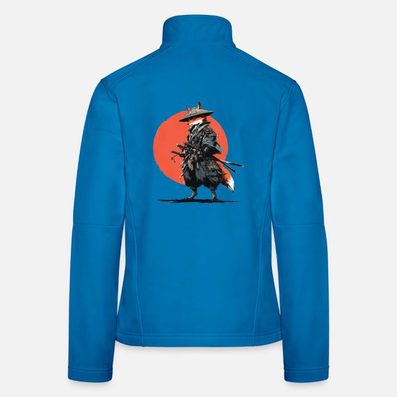 Fox Samurai under Ember Sun Women's Softshell Jacket