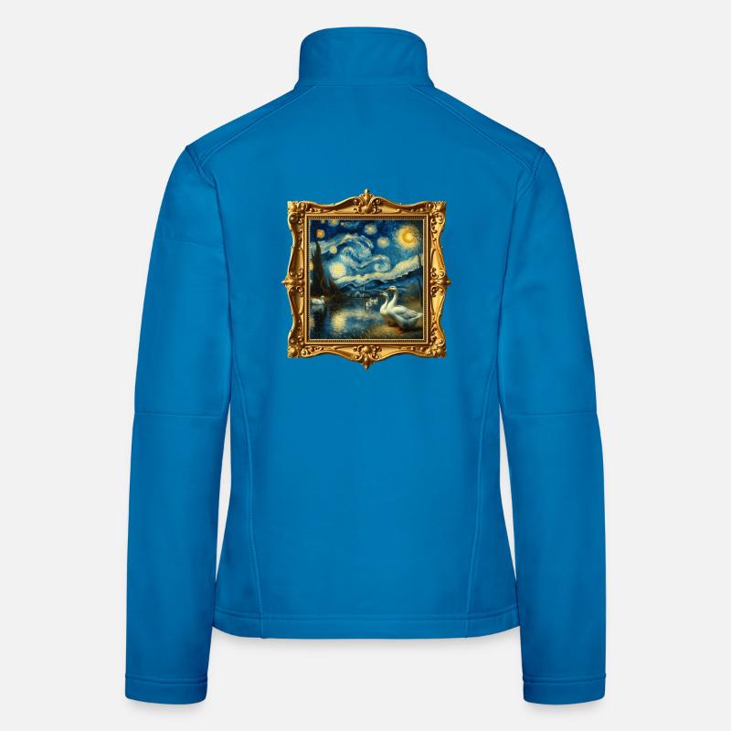 Emdengans Starry Night Frauen Softshelljacke