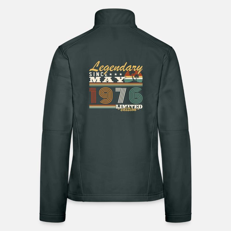 Geburtstagsgeschenk Mai 1976 Frauen Softshelljacke