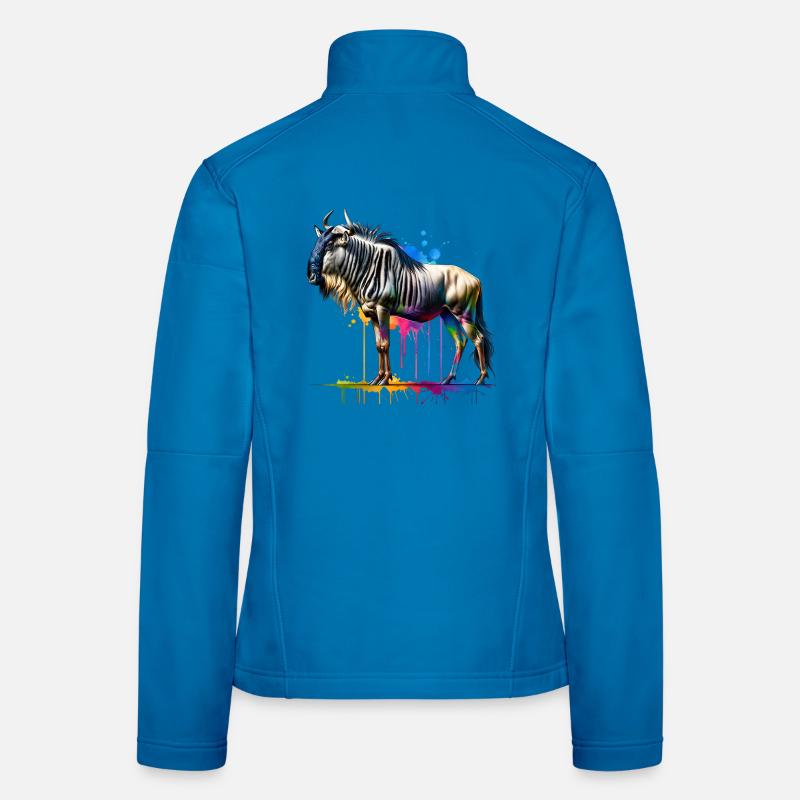 Gnu Geschenk Frauen Softshelljacke