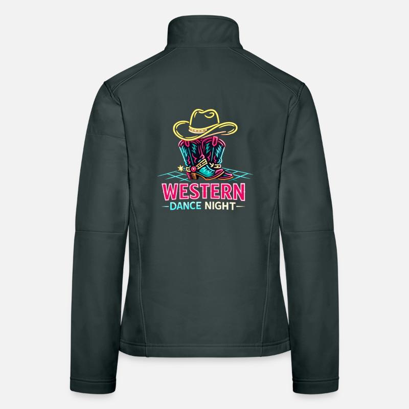 Western Dance Night Frauen Softshelljacke