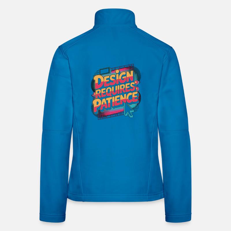 Graphic Designer Design Requires Visual Artist Frauen Softshelljacke