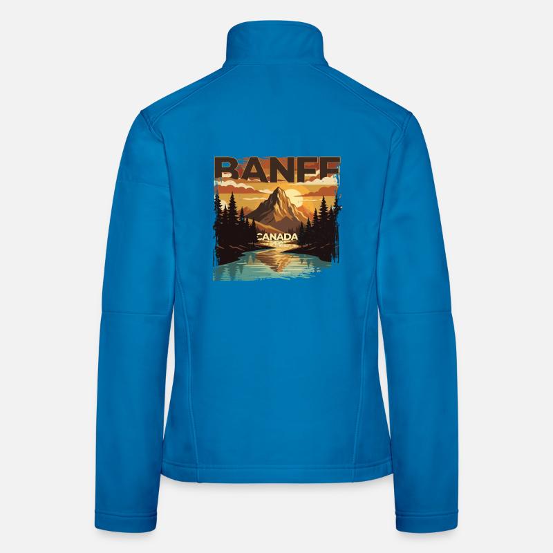 Banff Canada National Park Women's Softshell Jacket
