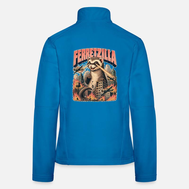 FERRETZILLA Frauen Softshelljacke