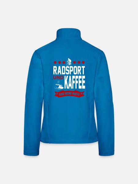 Radsport Radsportler Training Verein Sport - Frauen Softshelljacke - Lichtblau - Hinten