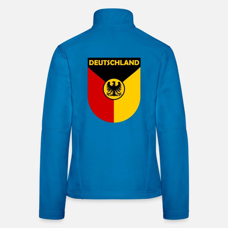 The German Federal Eagle Women's Softshell Jacket