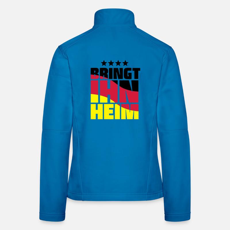 bring him home! World Cup trophy Women's Softshell Jacket