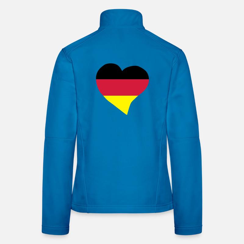 German heart Women's Softshell Jacket