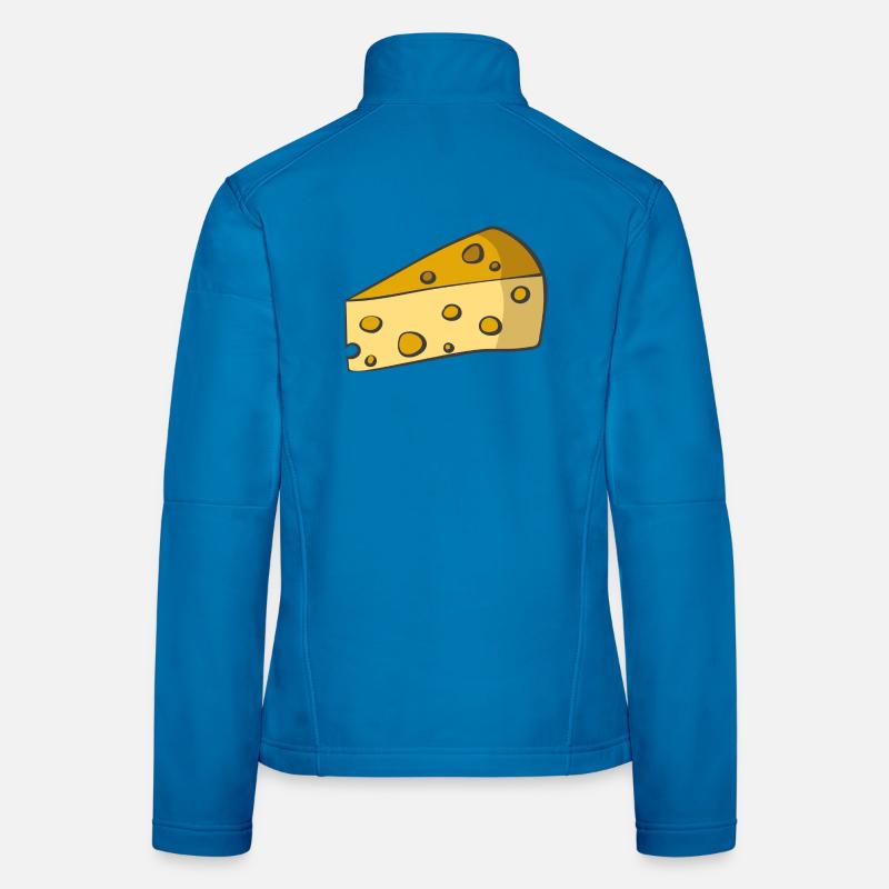 Käse Frauen Softshelljacke