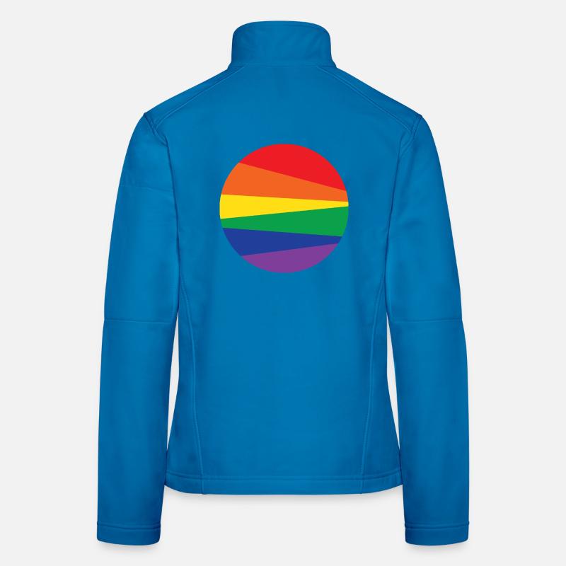 Rainbow Circle Women's Softshell Jacket