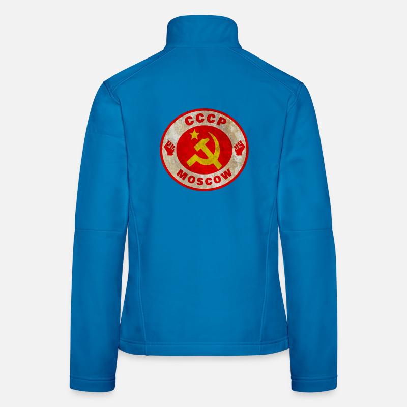 Sowjetunion / Geschenk / Geschenkidee Frauen Softshelljacke