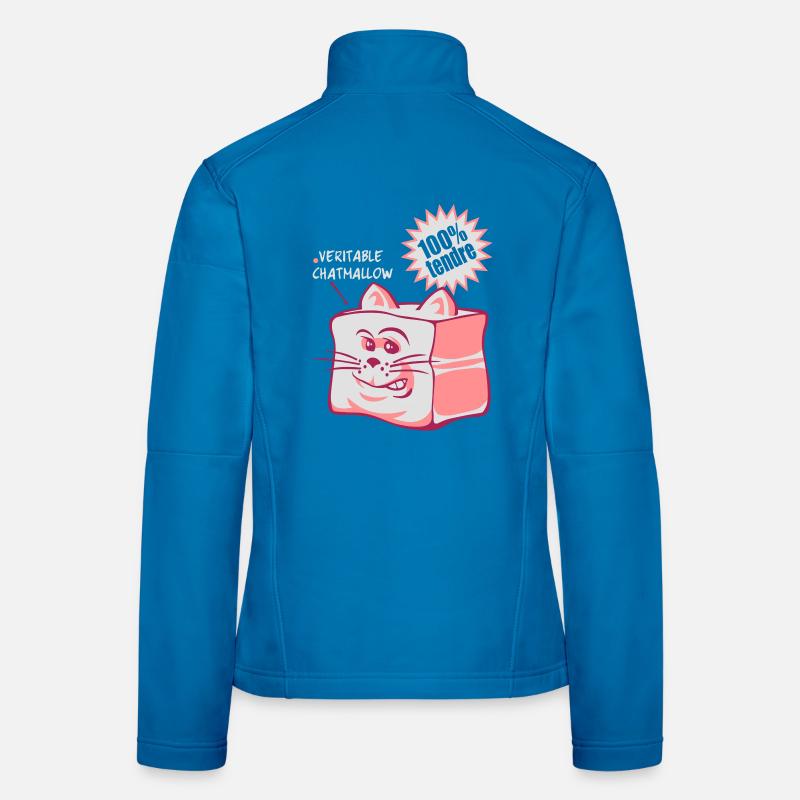 Veritable chatmallow flex Veste en tissu softshell Femme