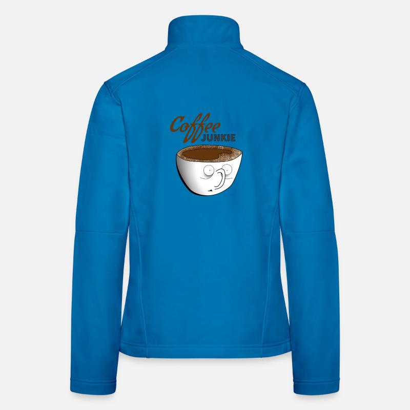 Café Junkie Veste en tissu softshell Femme
