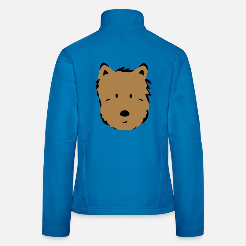 Hund Frauen Softshelljacke