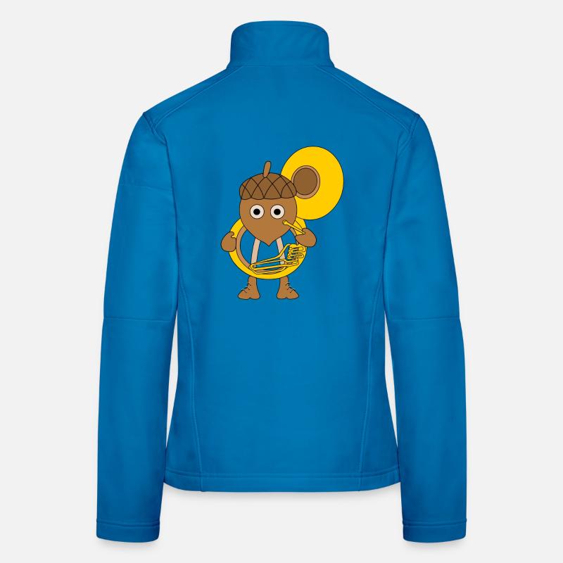 Tuba Nut Women's Softshell Jacket