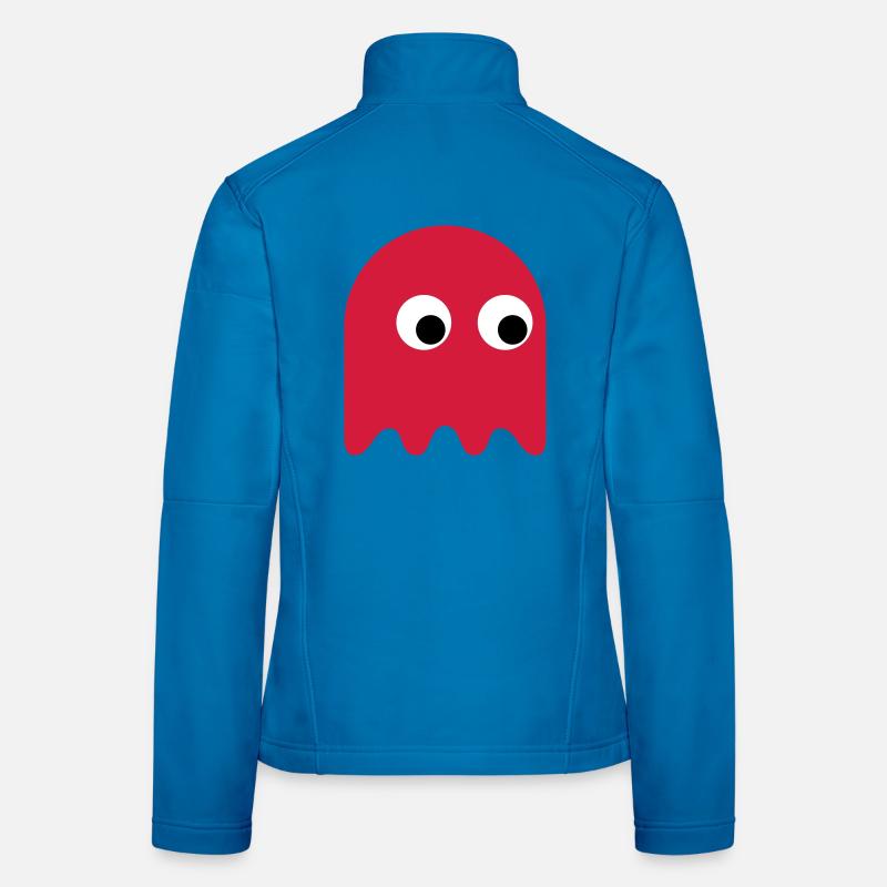 Game Classics Ghost - Women's Softshell Jacket - light blue