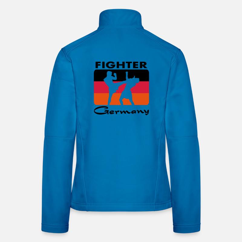 fighter germany Frauen Softshelljacke