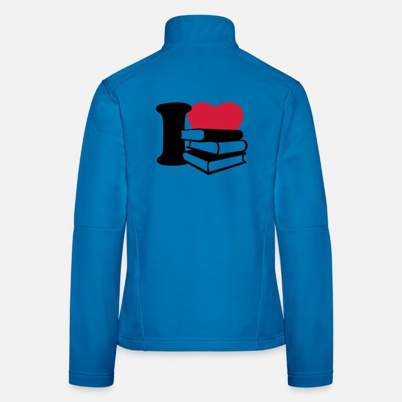 I love books Women's Softshell Jacket