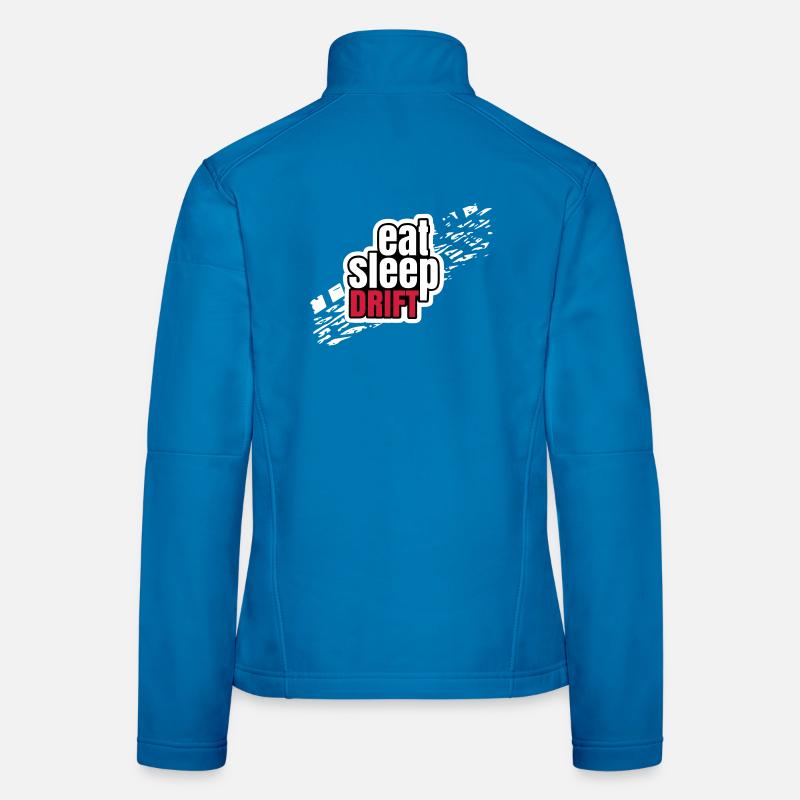 Eat Sleep Drift Frauen Softshelljacke