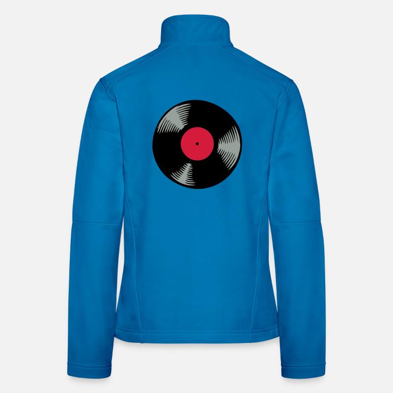 Vinyle Veste en tissu softshell Femme