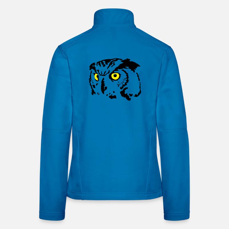 Eule Frauen Softshelljacke