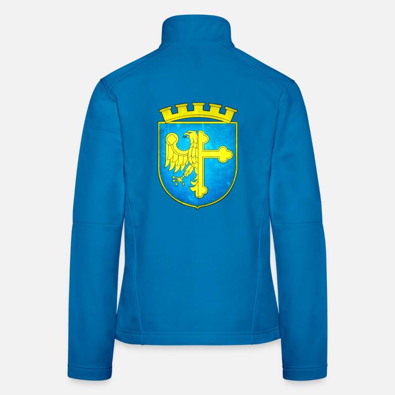 Opole - Pologne Veste en tissu softshell Femme