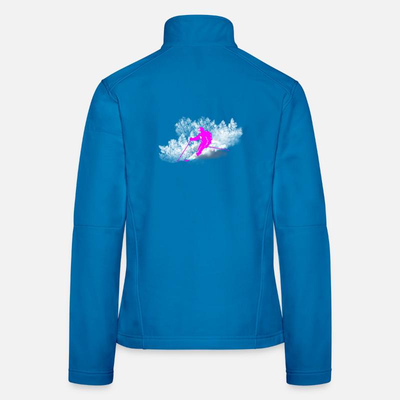 Freerider - Frauen Softshelljacke - Lichtblau