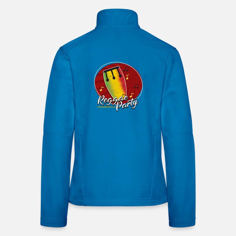 Reggae Party Drum Tee Frauen Softshelljacke