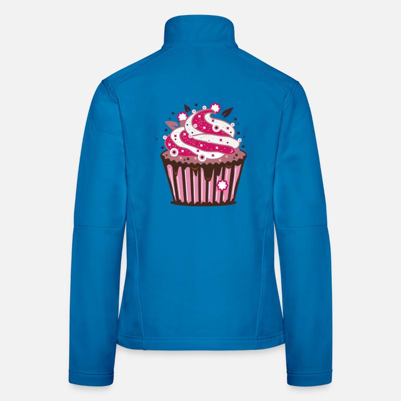 Cupcake Frauen Softshelljacke