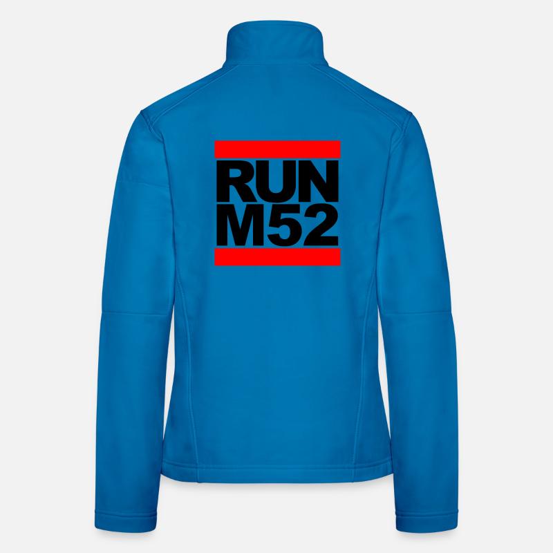 RUN M52 - Frauen Softshelljacke - Lichtblau