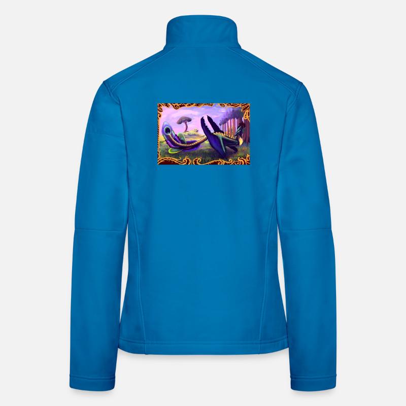 Dinosaur Women's Softshell Jacket