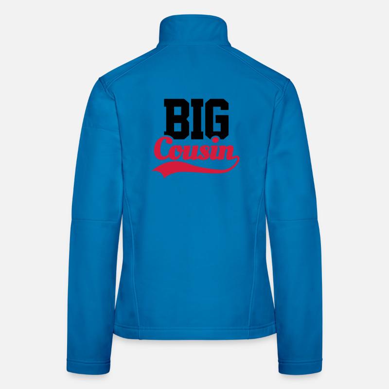 Big Cousin - Frauen Softshelljacke - Lichtblau