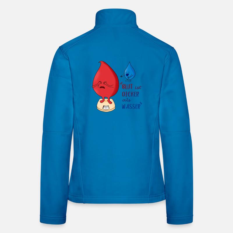 Blut ist dicker als Wasser Frauen Softshelljacke