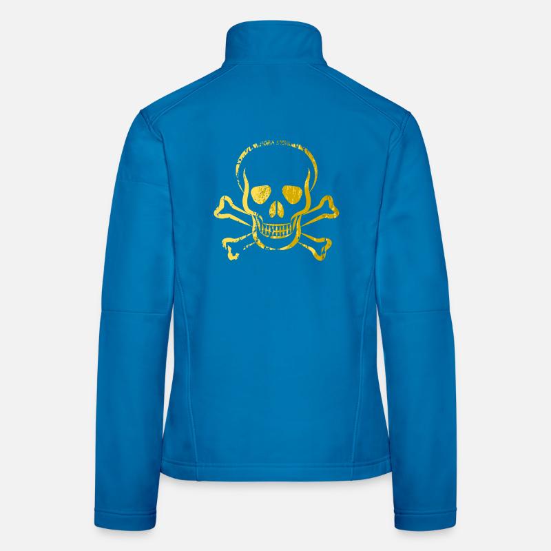 Skull - Skull - Skull & Bones Women's Softshell Jacket