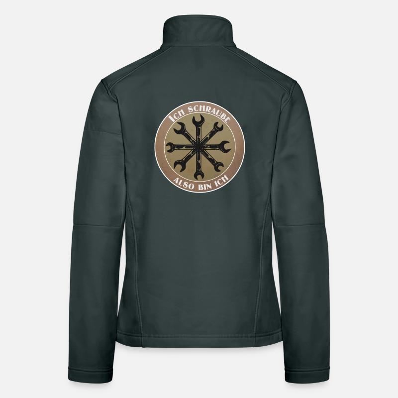 Ich schraube, also bin ich! Frauen Softshelljacke