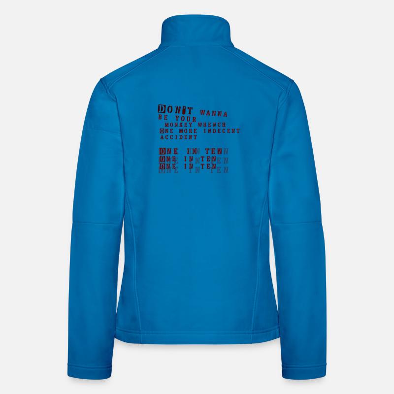 clé de singe - foo fighters Veste en tissu softshell Femme