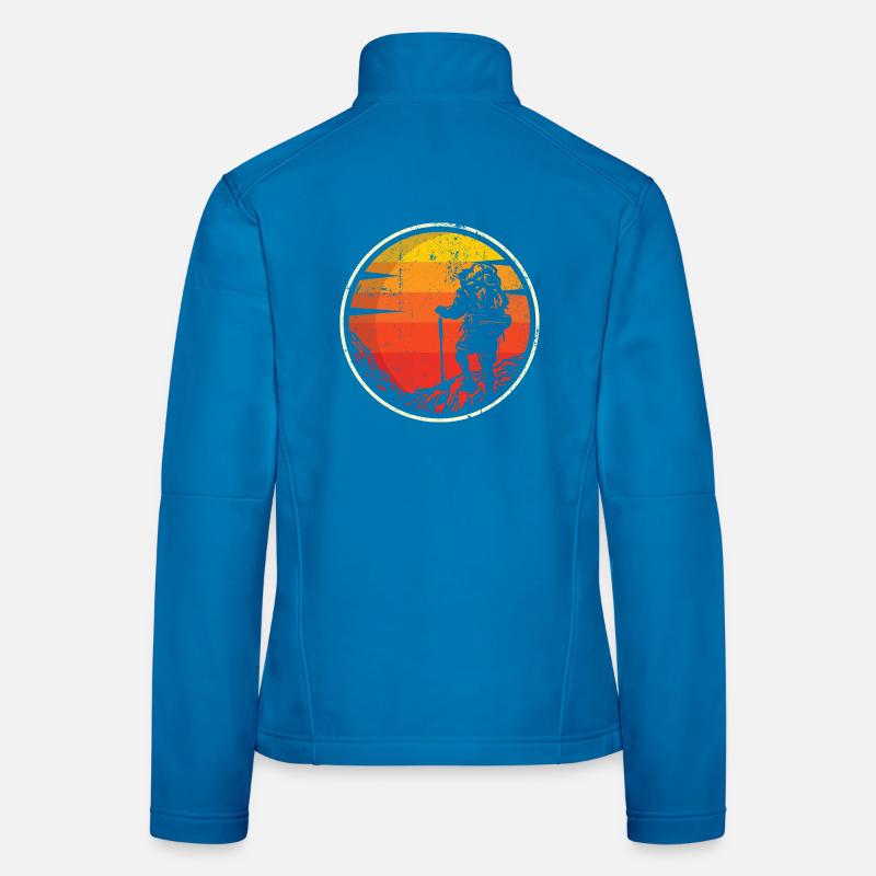 Sunrise Summit Climber Circle - Women's Softshell Jacket - light blue