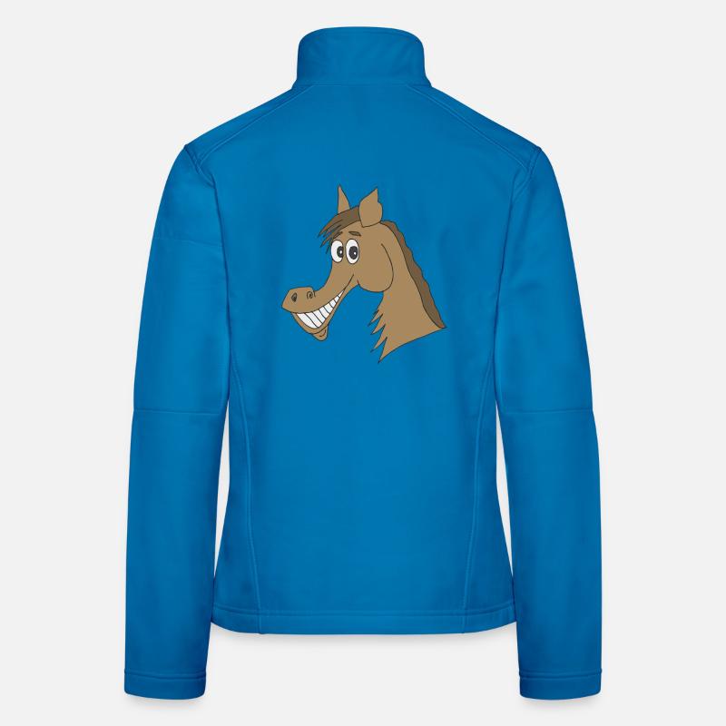 pferdekopf Frauen Softshelljacke