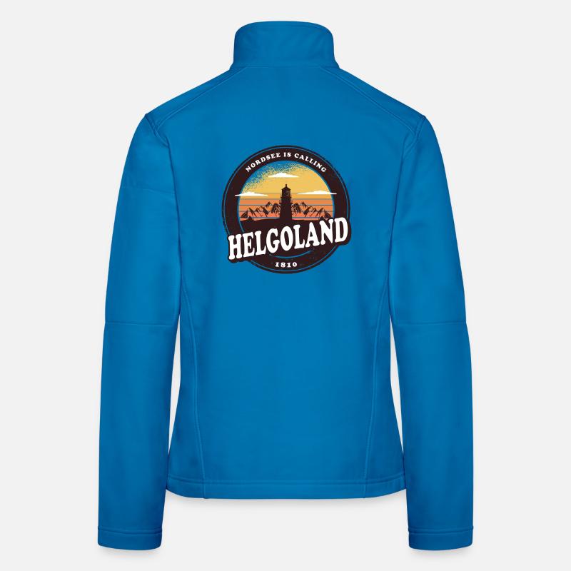 Helgoland Sunset Design / Gift Idea Women's Softshell Jacket