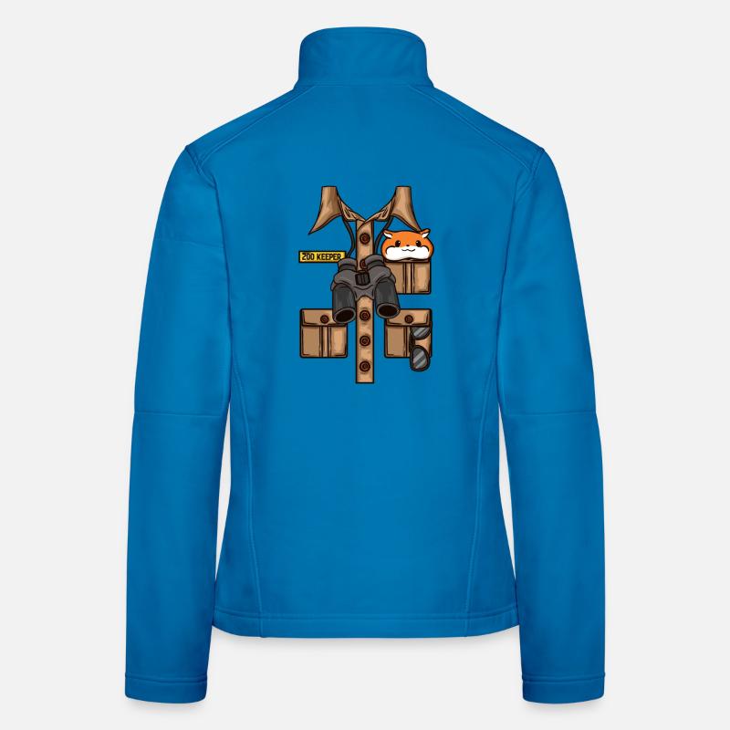 Tierpfleger Savanne Afrika Frauen Softshelljacke