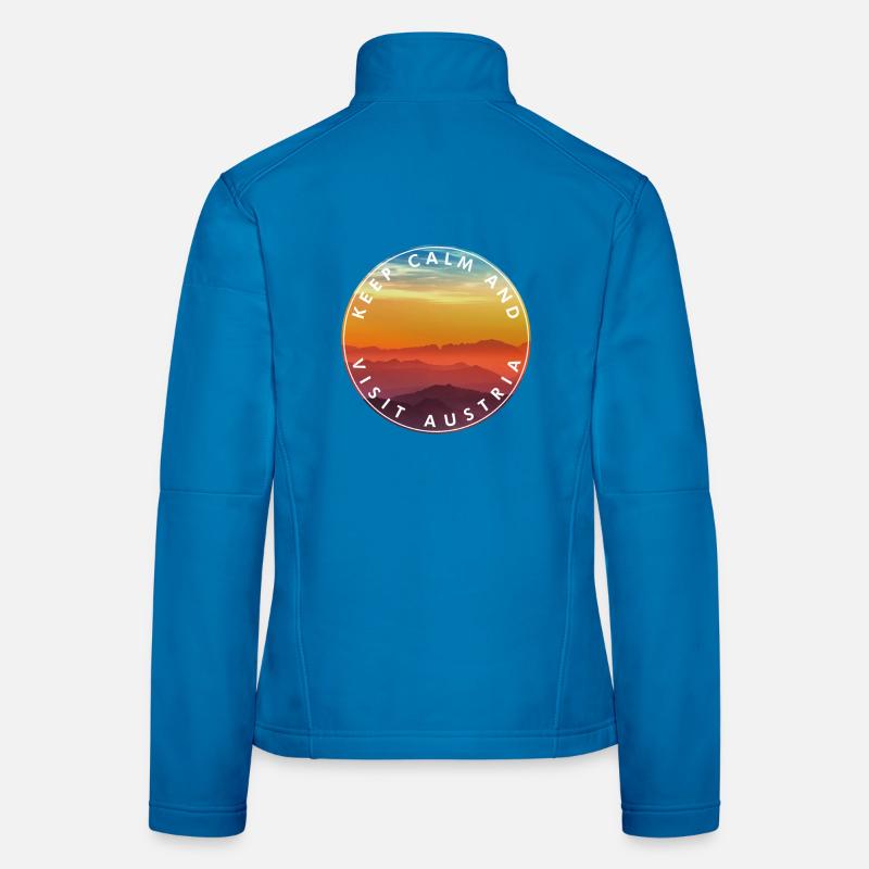 Visit Austria Sunset Women's Softshell Jacket