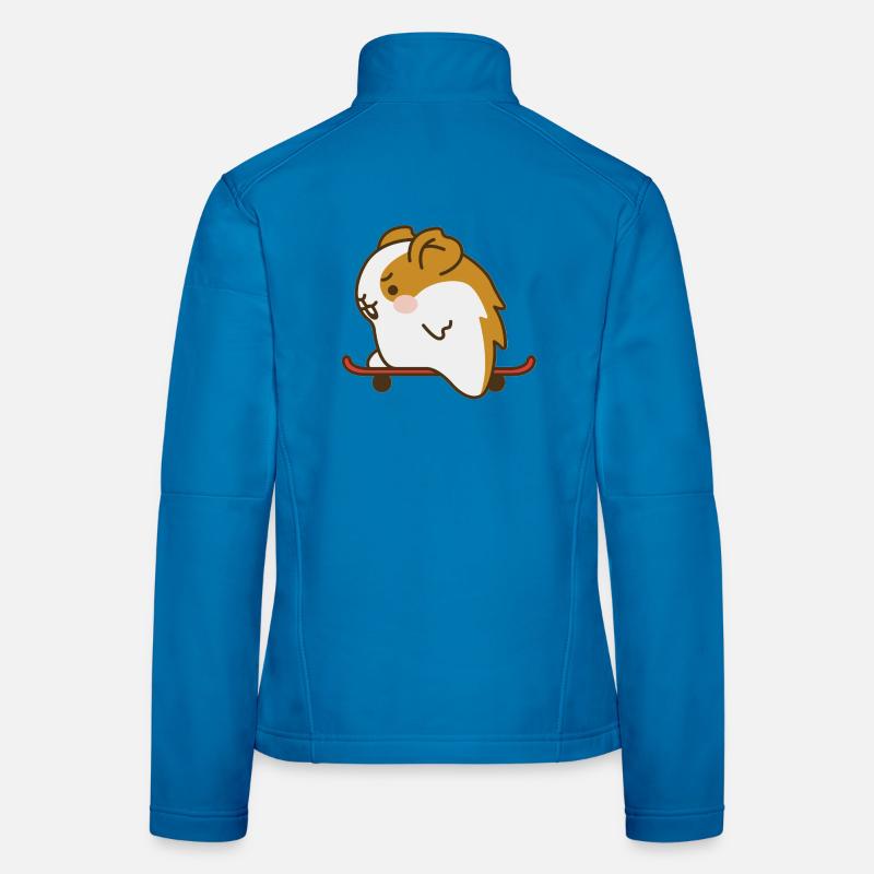 Hamster Veste en tissu softshell Femme
