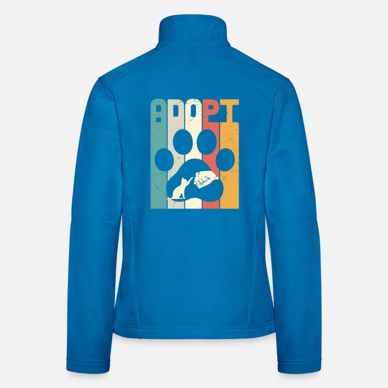 Adopt Cat Women's Softshell Jacket
