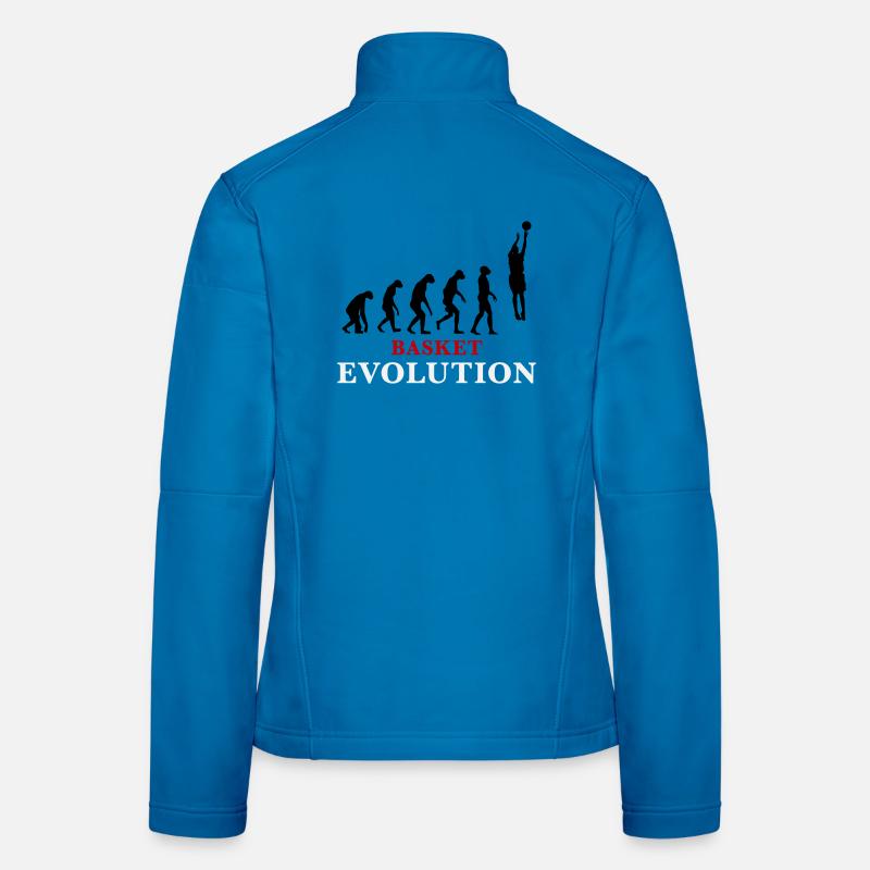 Basket Evolution Sports et humour 3c Veste en tissu softshell Femme