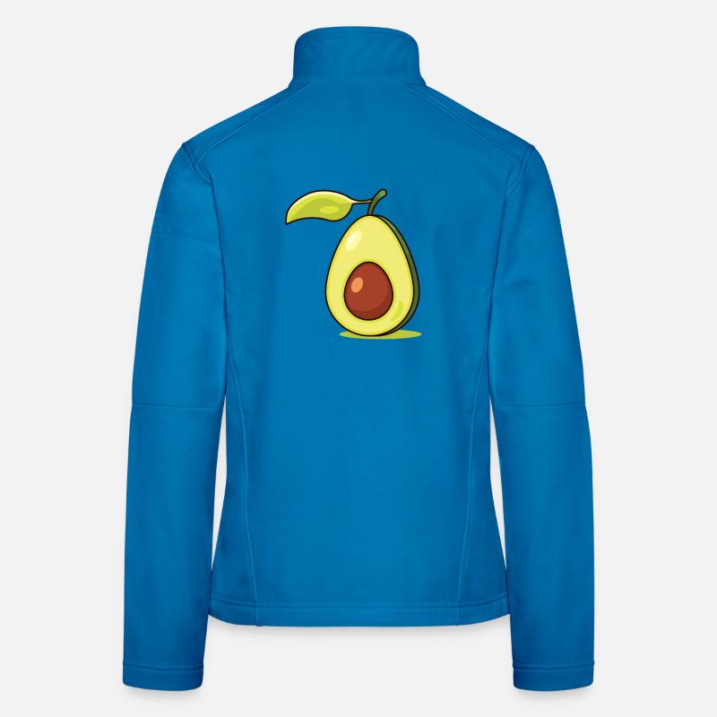 Avocado - Frauen Softshelljacke - Lichtblau